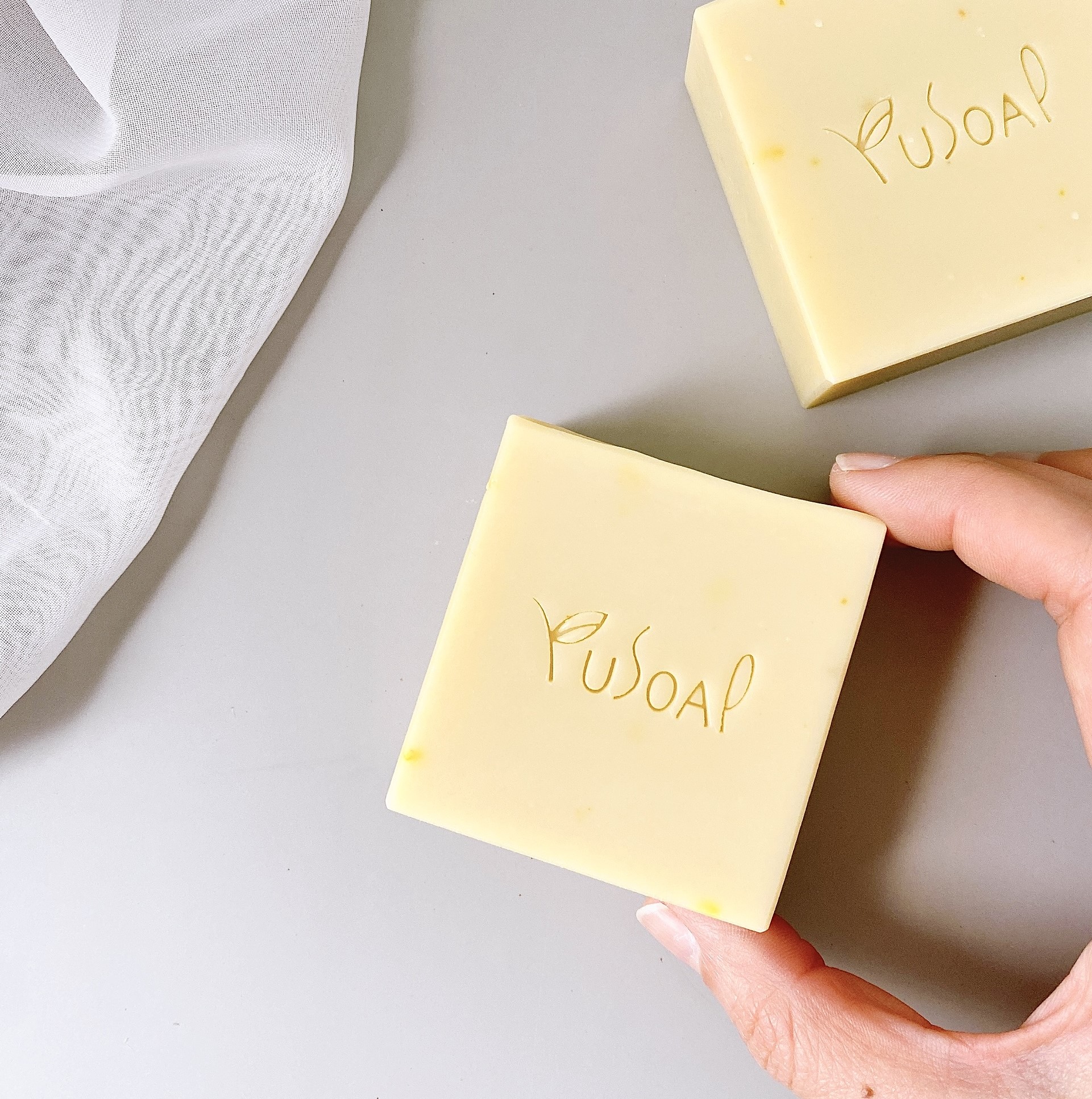 舒緩金盞花手工皂